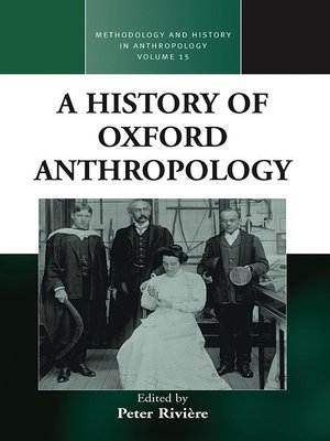 cover image of A History of Oxford Anthropology
